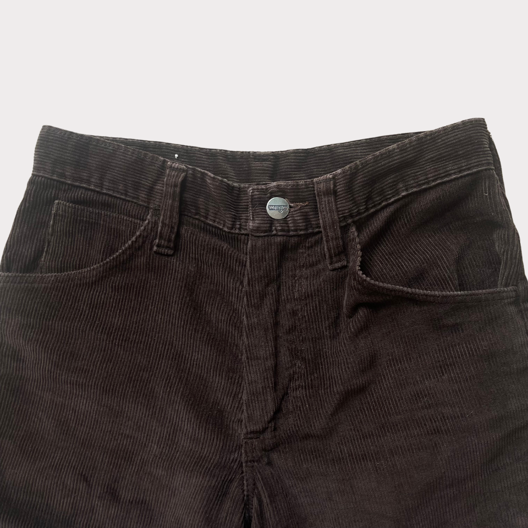 1970’s Brown Corduroy Wrangler Bell Bottoms