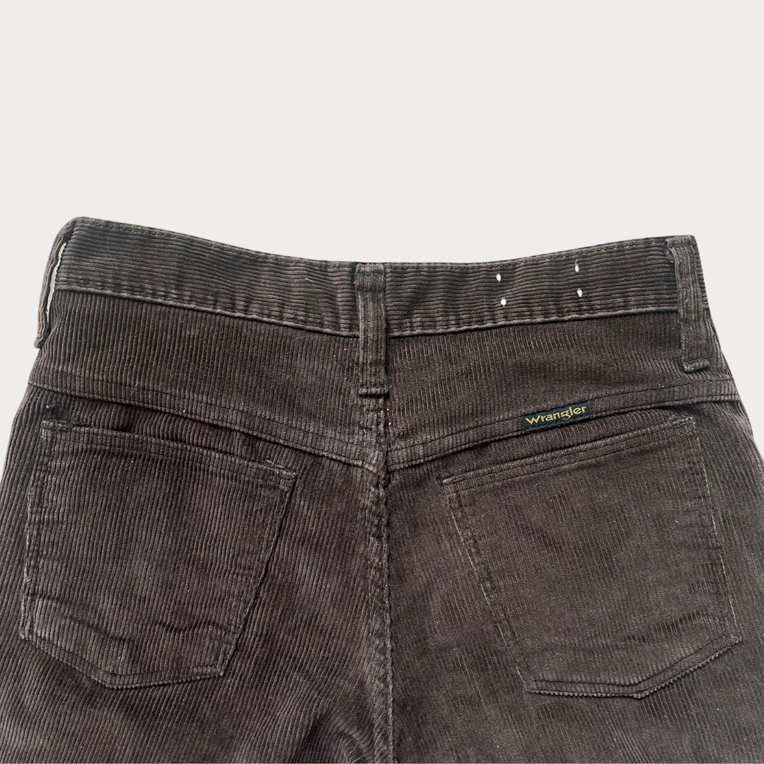 1970’s Brown Corduroy Wrangler Bell Bottoms