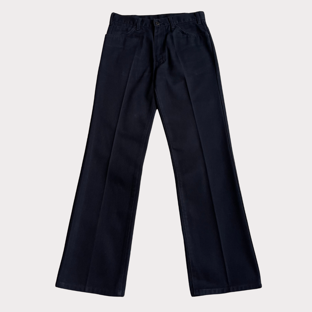 Levi's Sta-Prest Black Centre Creased Trousers