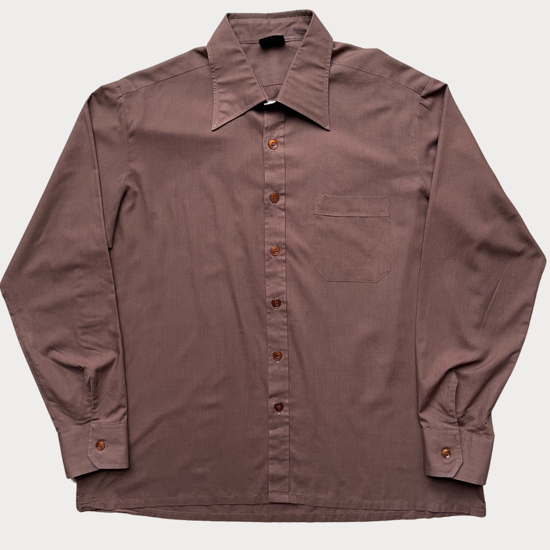 1970's Brown Shirt