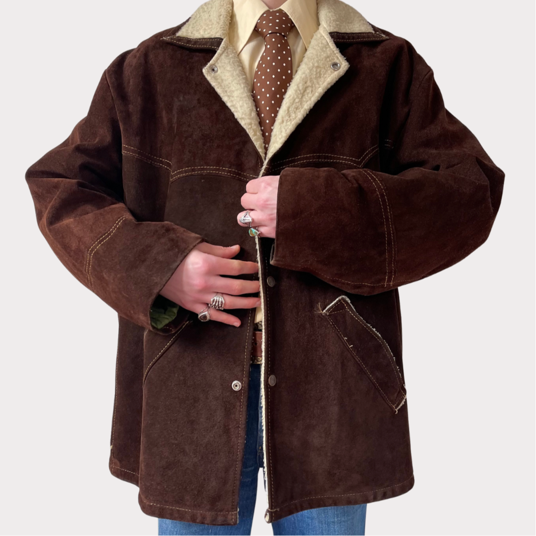 1970’s Simco Suede Sherpa Jacket