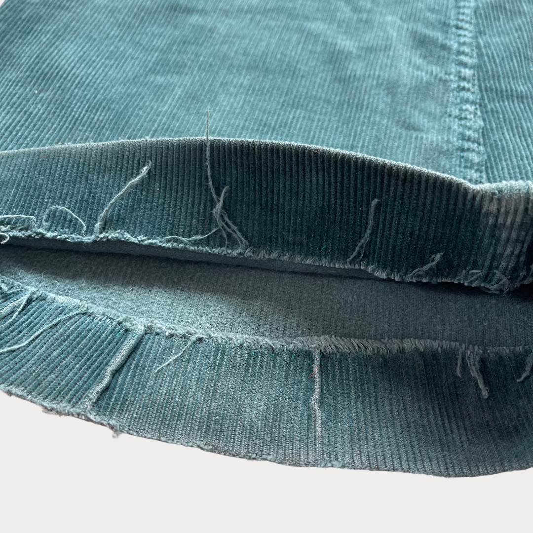 1970’s Green Corduroy Wrangler Blue Bell Trousers