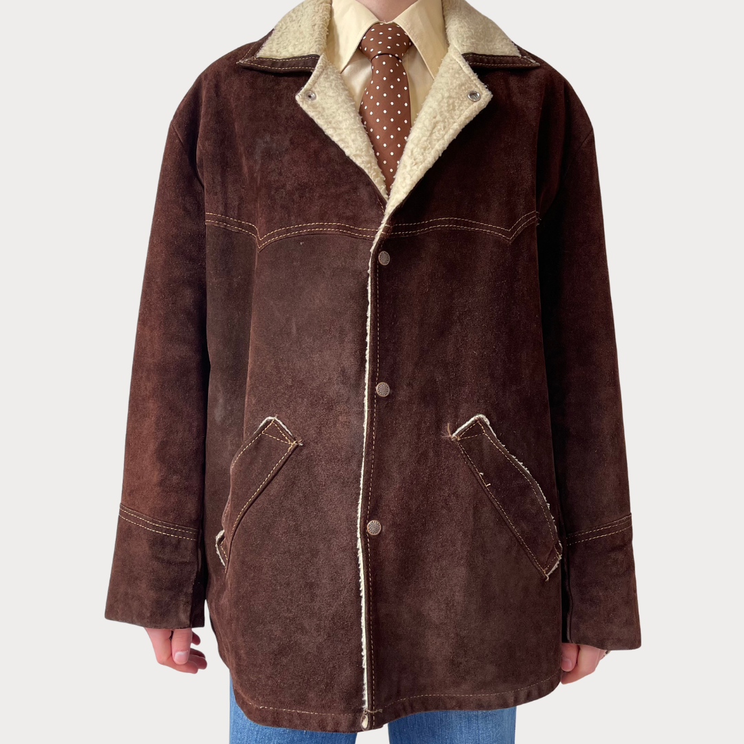 1970’s Simco Suede Sherpa Jacket