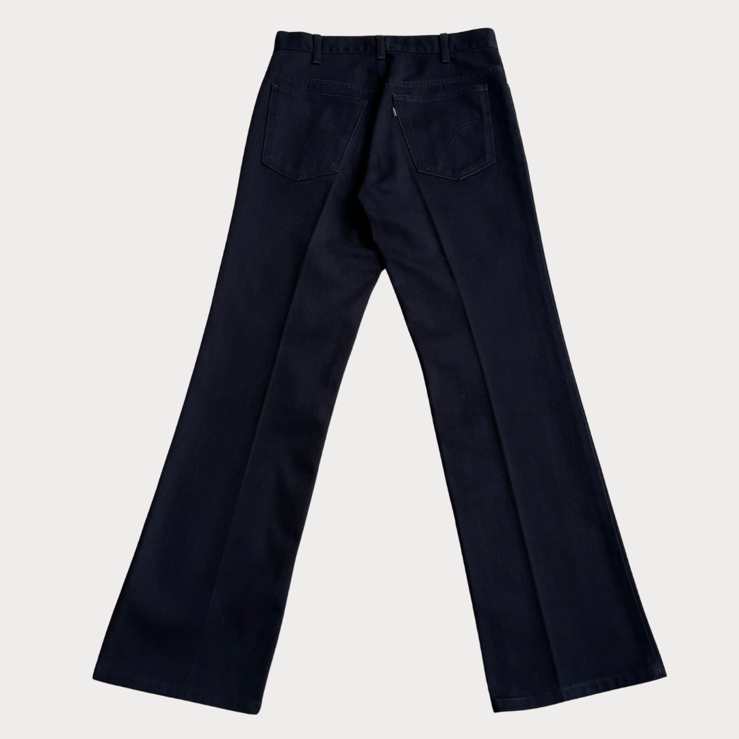 Levi's Sta-Prest Black Centre Creased Trousers
