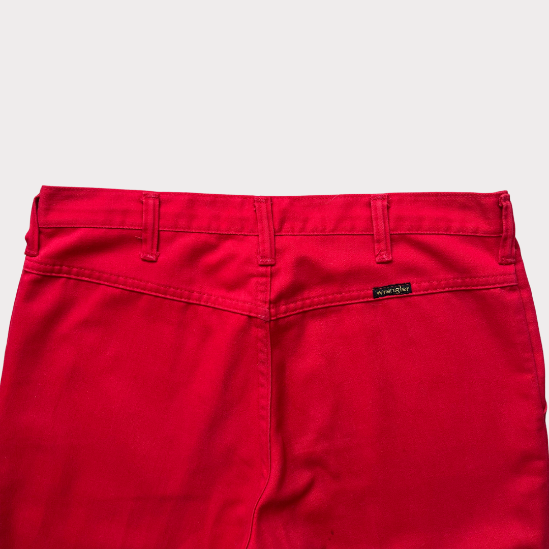 1970’s Wrangler Red Blue Bell Trousers