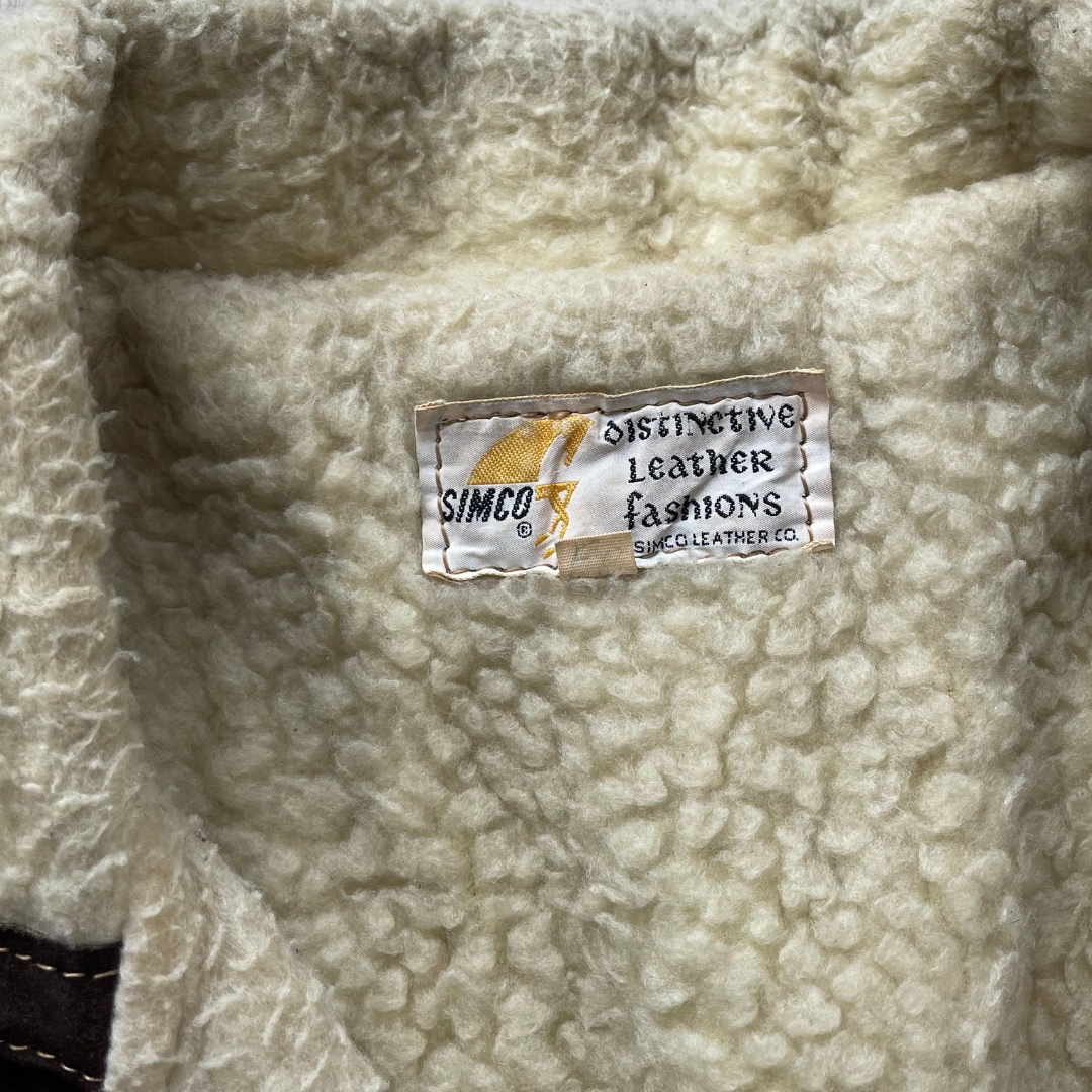 1970’s Simco Suede Sherpa Jacket