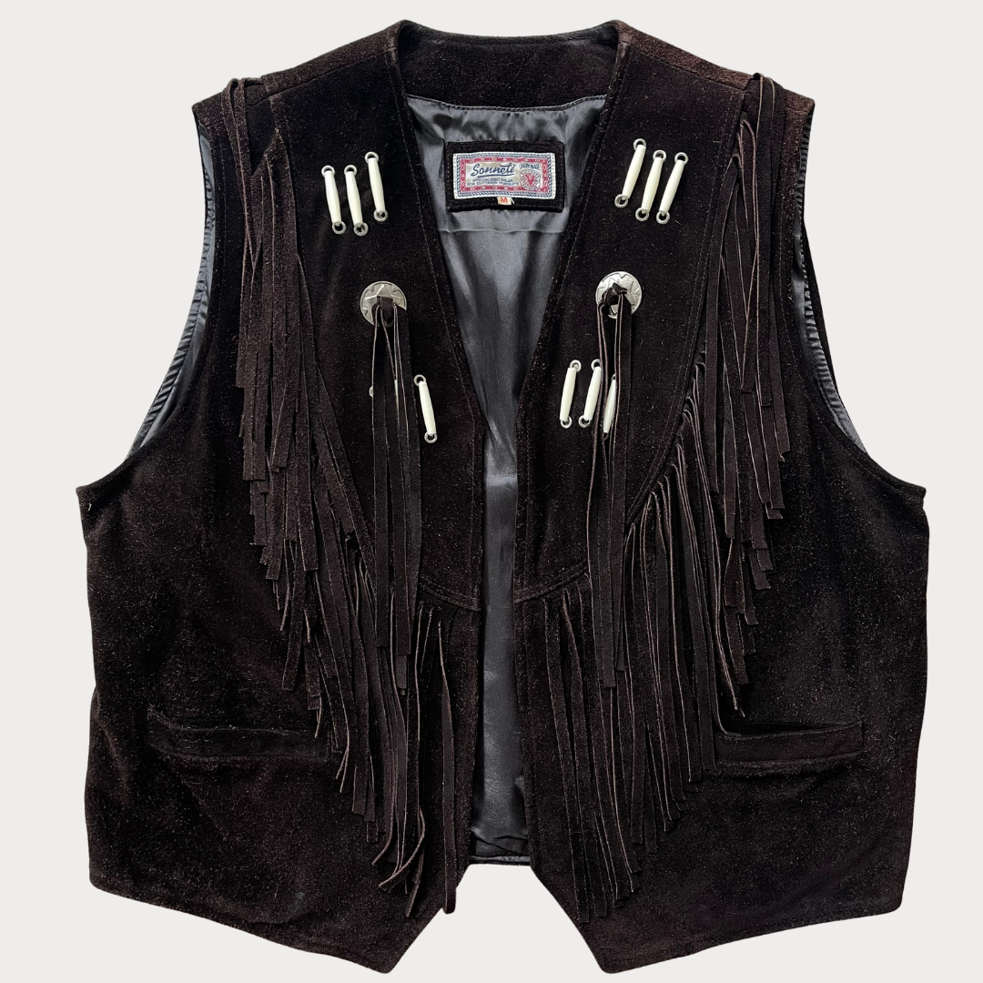 1980’s Sonneti Suede Western Vest