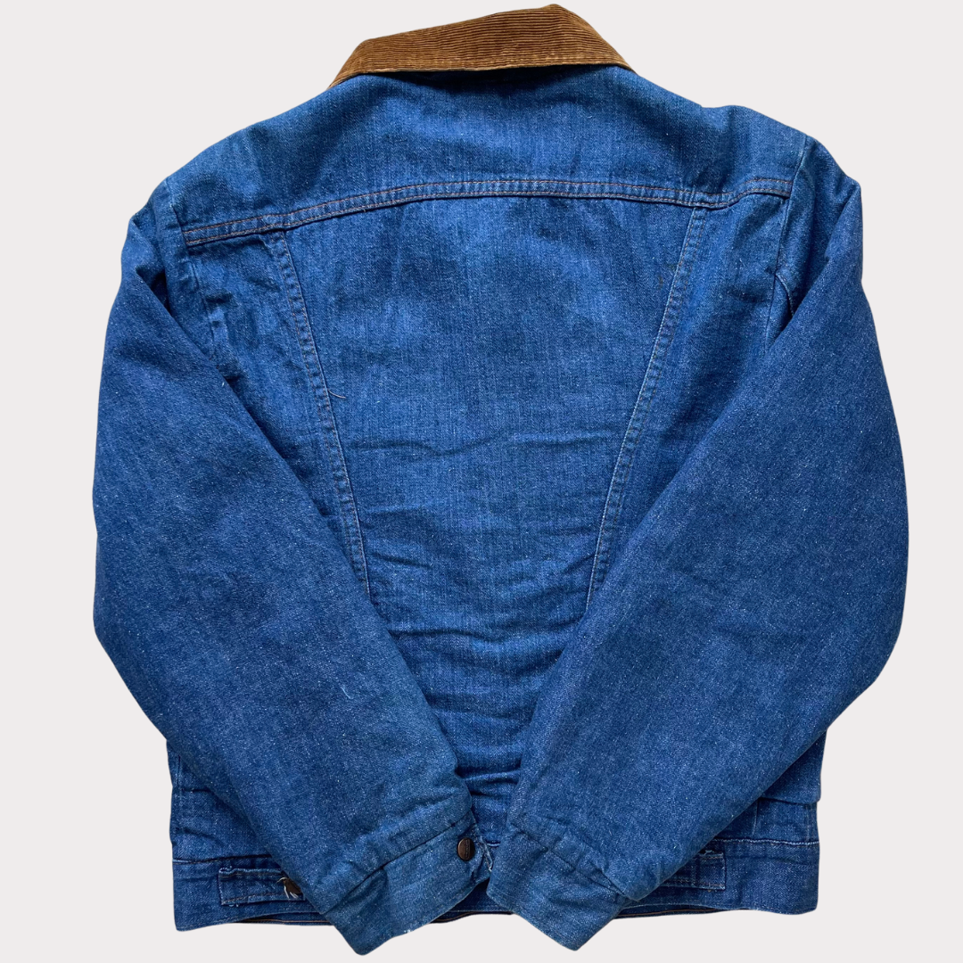 1970's Maverick Fleece Lined Denim Jacket