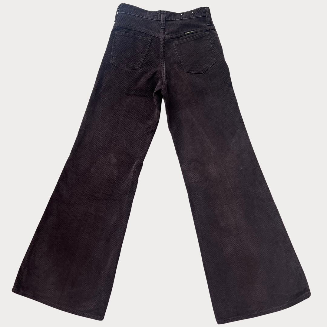 Brown Corduroy Wrangler Bell Bottoms