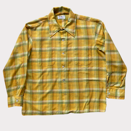 Green and Yellow 1970's Shirt