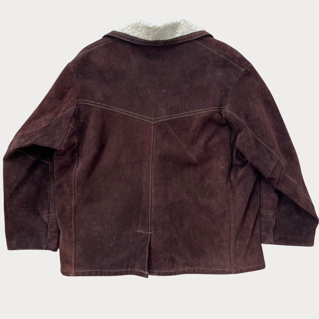 1970’s Suede Sherpa Jacket