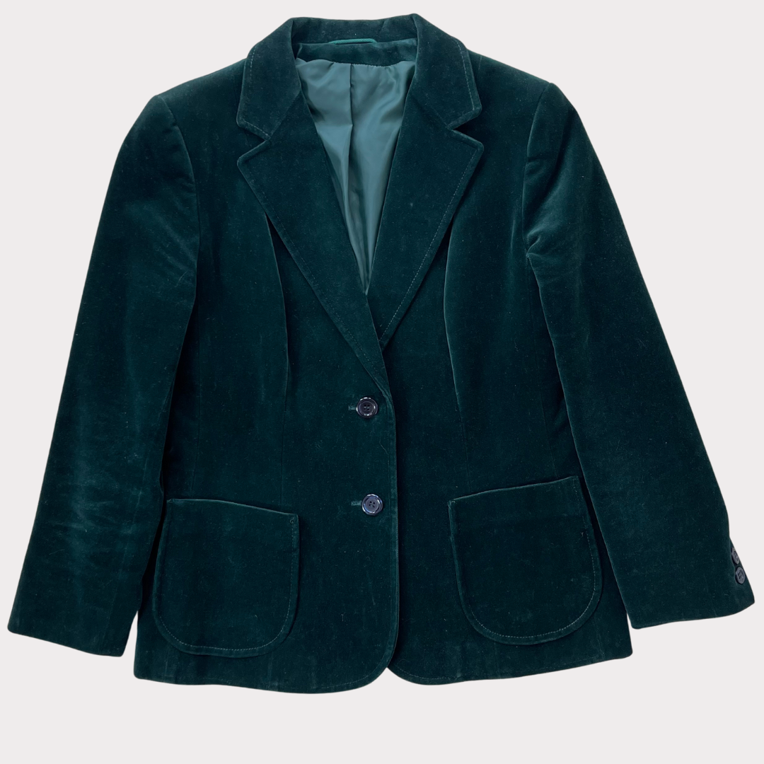 1970’s Green Velvet Blazer