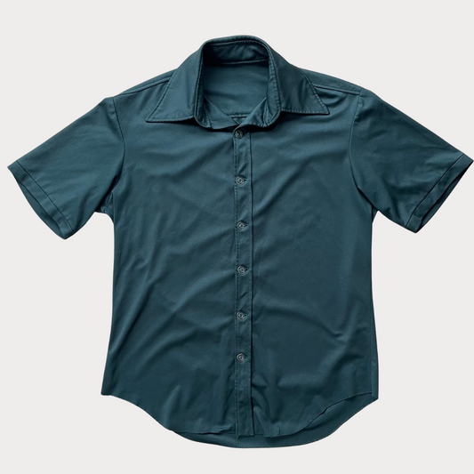 1970’s Forest Green Short-Sleeved Shirt