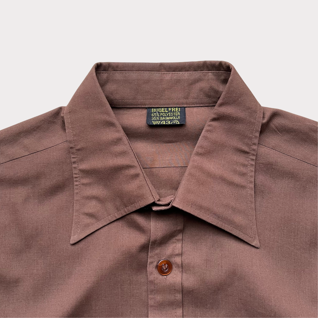 Brown 1970's Shirt