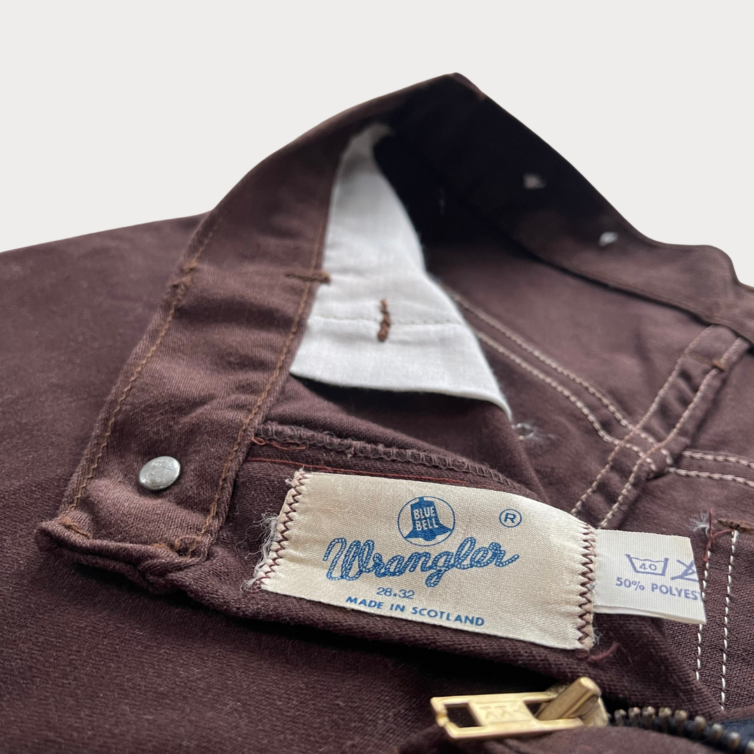 Wrangler Blue Bell Brown Trousers