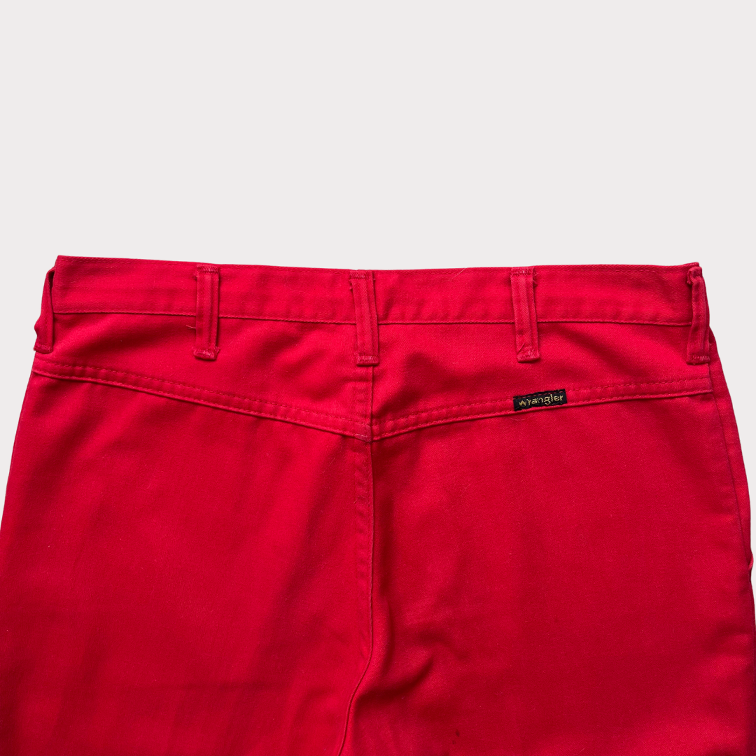 Red Wrangler Blue Bell Trousers