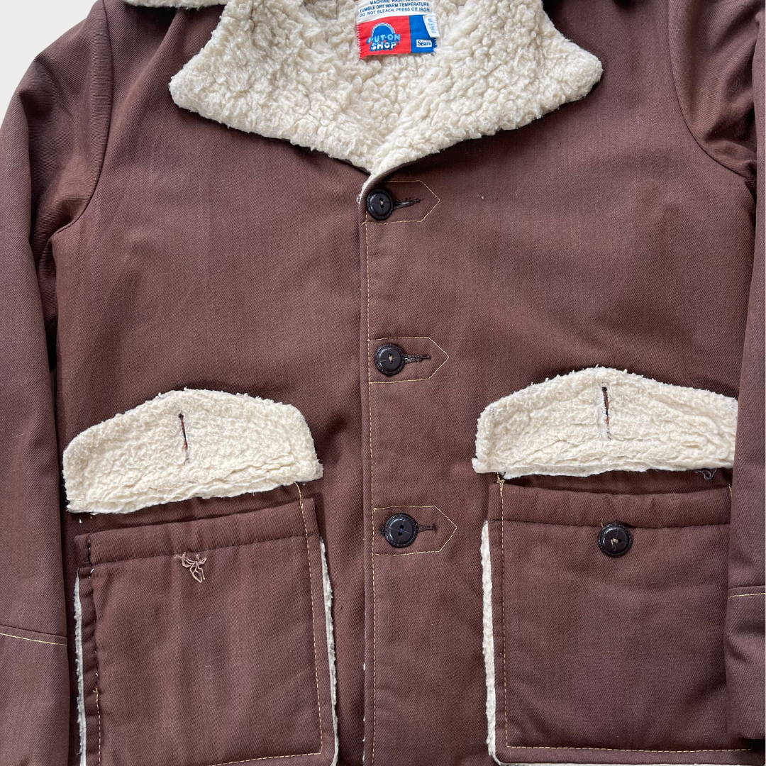 Brown Sears 1970's jacket