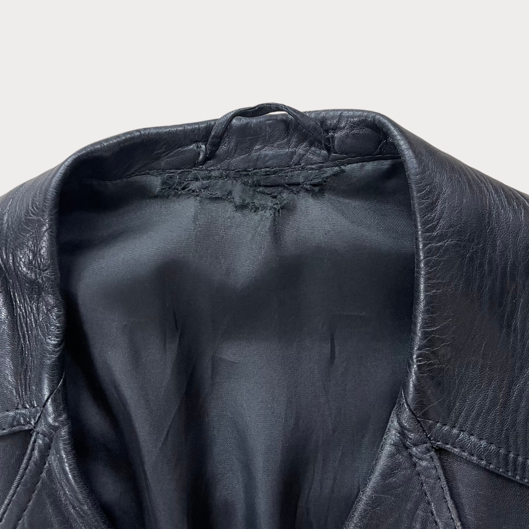 1970’s Black Leather Jacket