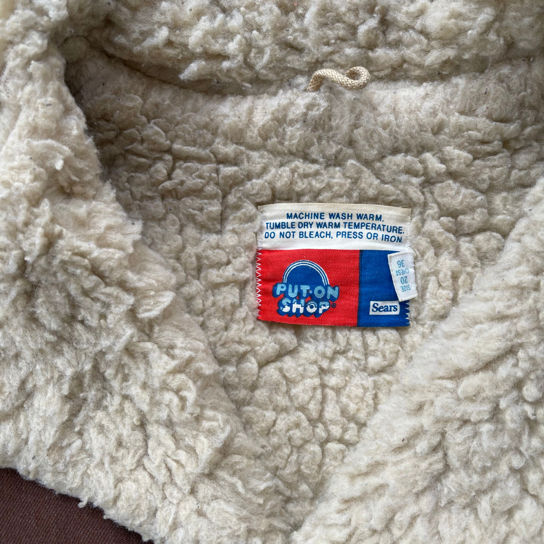 Brown Sears 1970's jacket