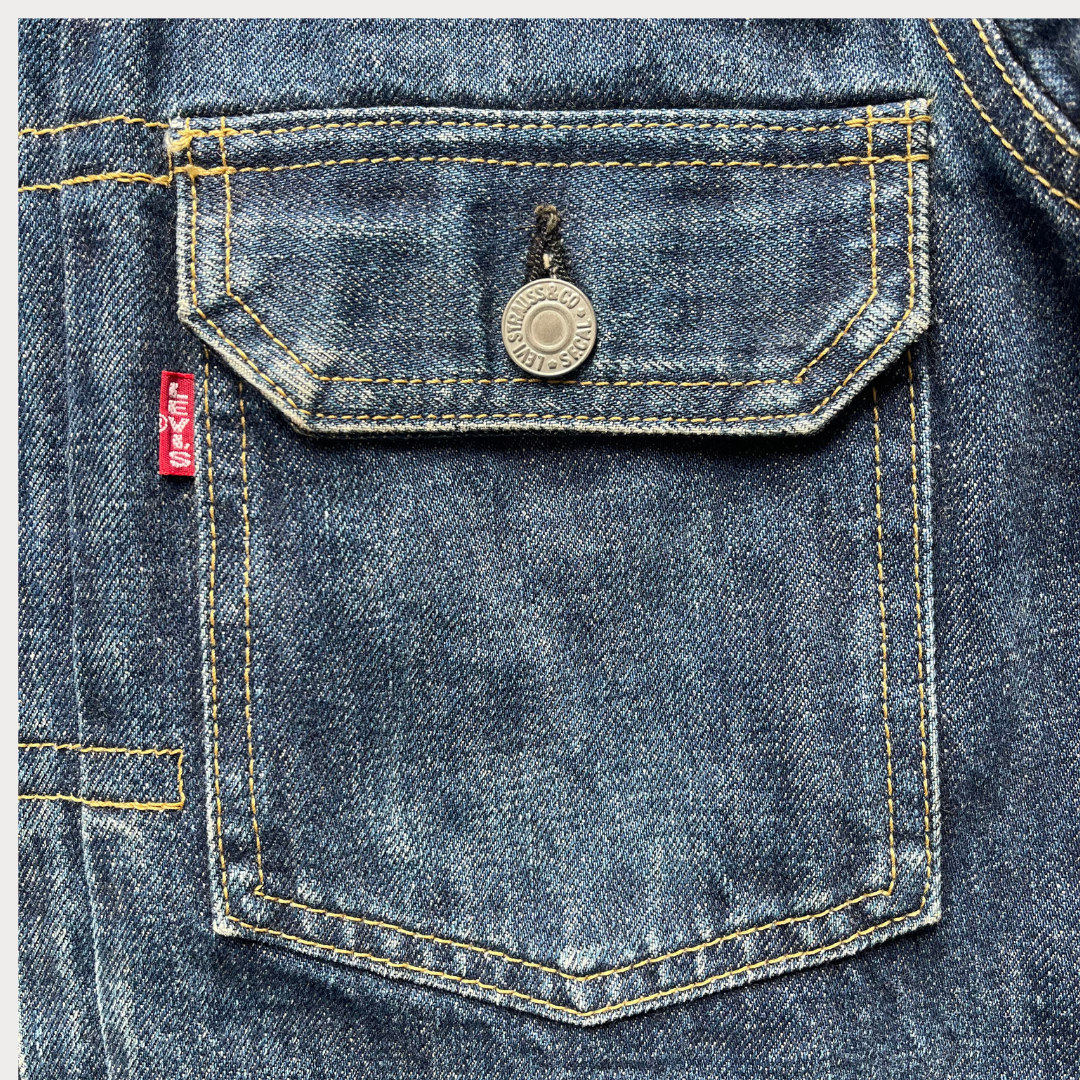 Type II Japanese Big E Selvedge Levi's Denim Jacket