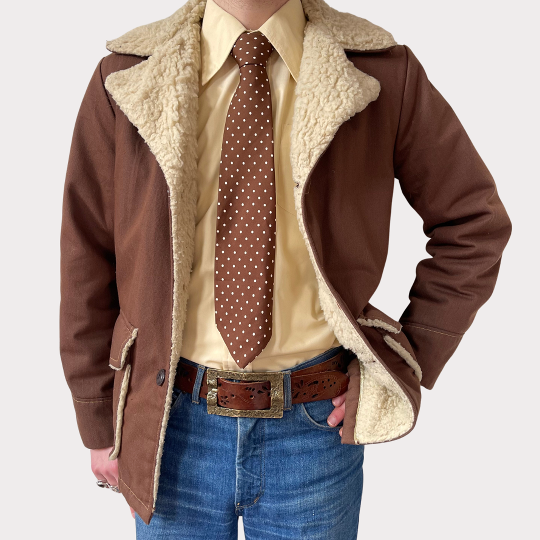 Brown Sears 1970's jacket