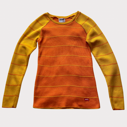 1970's Miss Levis Striped Top